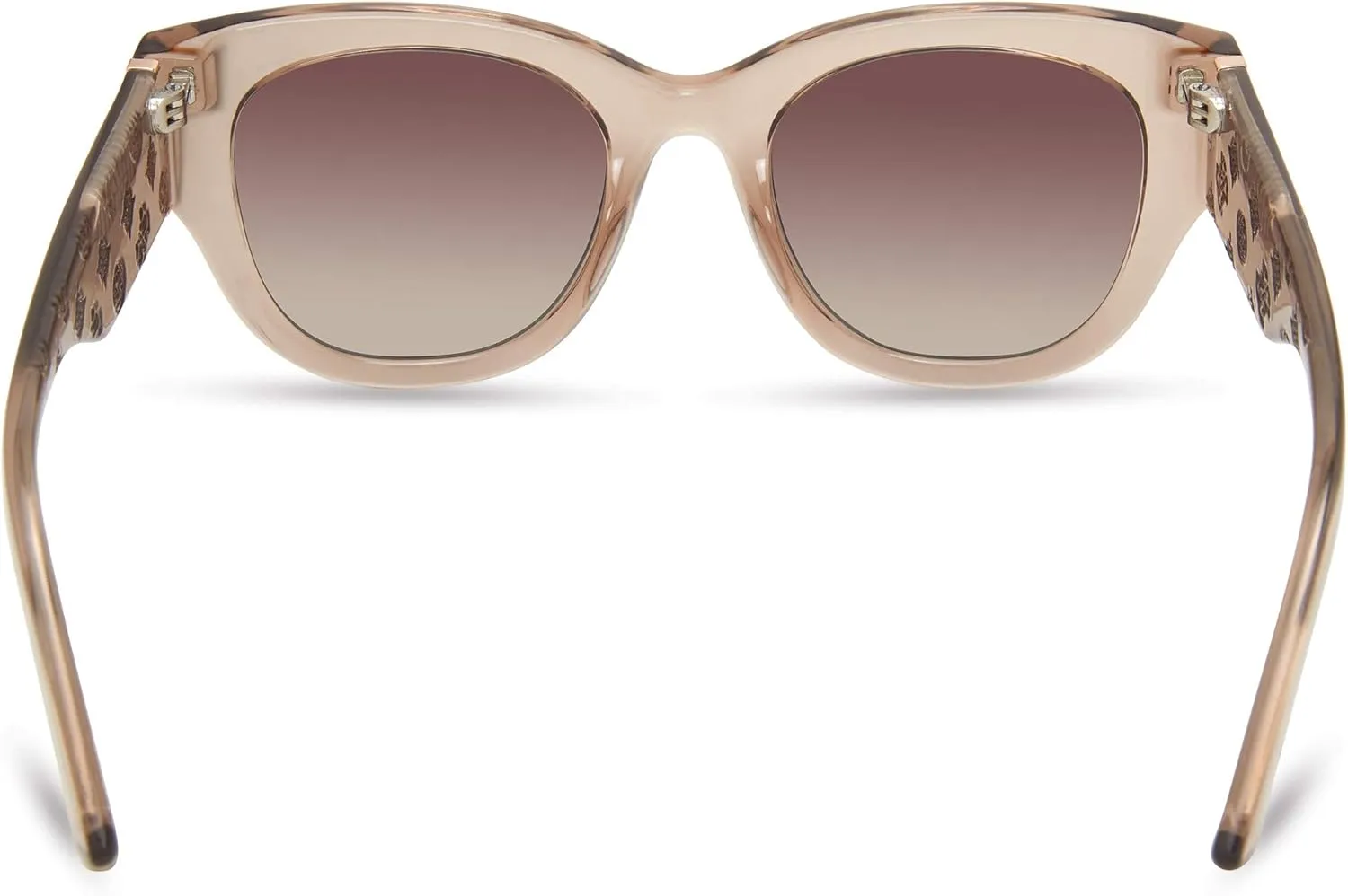 GUESS Women's Trendy Peony Pattern Accent Butterfly Sunglasses