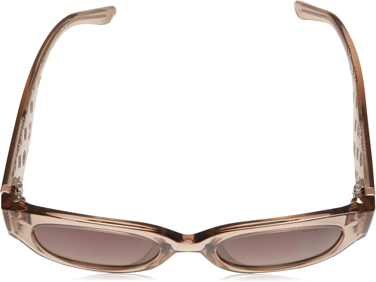 GUESS Women's Trendy Peony Pattern Accent Butterfly Sunglasses
