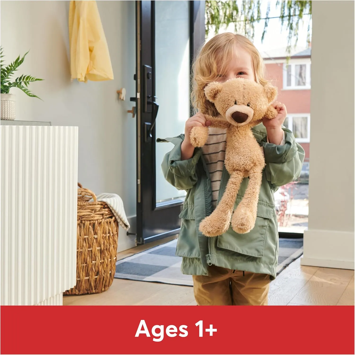GUND Toothpick, Classic Teddy Bear Stuffed Animal for Ages 1 and Up, Beige, 15”