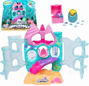 Hatchimals CollEGGtibles, Coral Castle Fold Open Playset with Exclusive Mermal Character (Amazon Exclusive Set), Girl Toys, Girls Gifts for Ages 5 and up