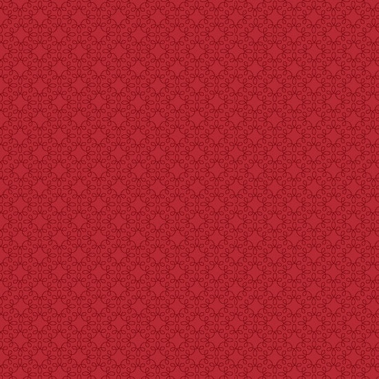 Henry Glass Modern Melody Basics 1063-88 Crimson Red