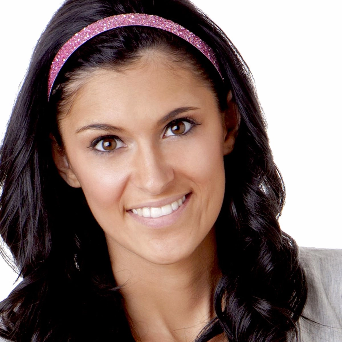 Hipsy Women's Adjustable Cute Fashion Headbands Hairband Gift Pack (5pk Skinny Navy/Silver/Light Pink/Black/Gold)