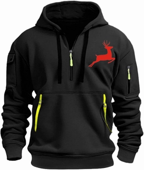 Hoodies for Men,Mens Hoodies Zip up Pullover Graphic Hoodie Loose Fit Ultra Soft Hooded Sweatshirt with Pockets
