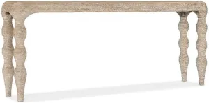 Hooker Furniture Serenity Bahari Console Table in Light Brown Wood Finish