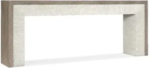 Hooker Furniture Serenity Skipper Console Table in Gray & White Wood Finish