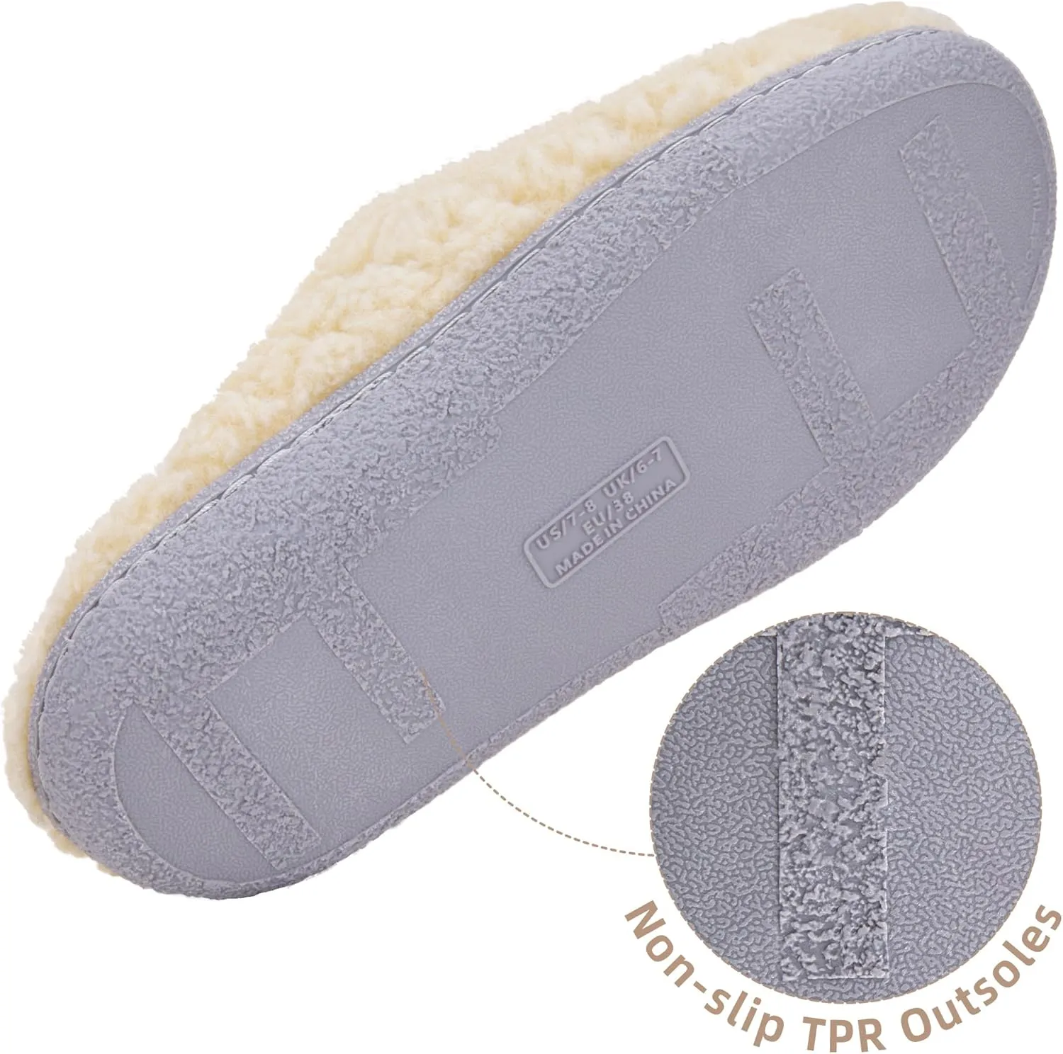House Slippers for Women Memory Foam Slippers Cozy Lightweight House Shoes for Indoor Outdoor