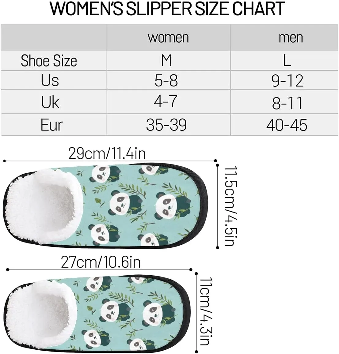 House Slippers for Women Men Cozy Slippers with Non-slip Sole Indoor House Shoes Warm Plush Slippers for Home Bedroom Travel