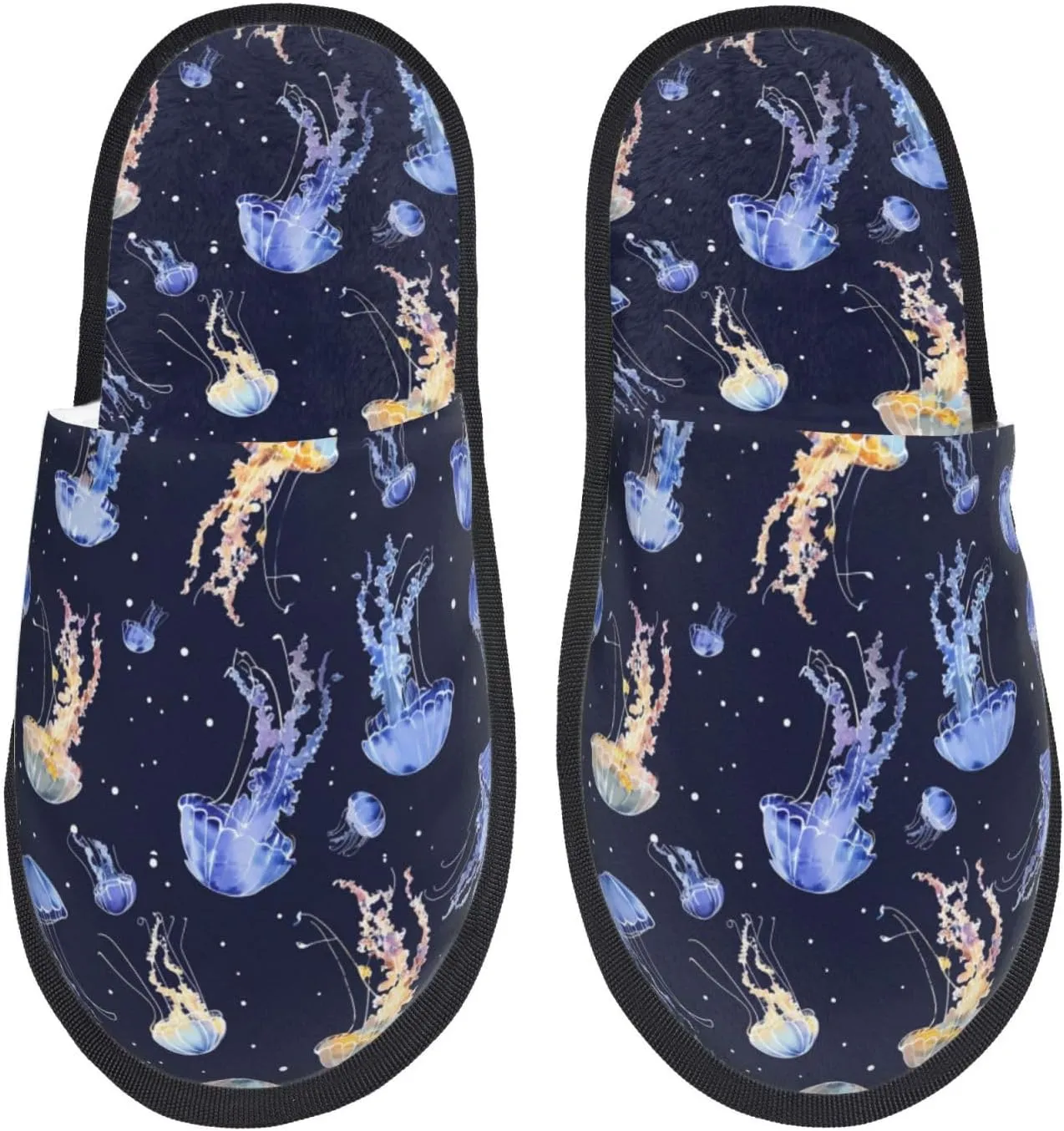 House Slippers For Women Men Fuzzy House Shoes Non-Slip Spa Slippers Winter Warm Ladies Slippers For Indoor Outdoor