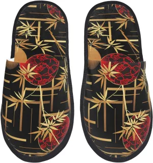 House Slippers For Women Men Fuzzy House Shoes Non-Slip Spa Slippers Winter Warm Ladies Slippers For Indoor Outdoor