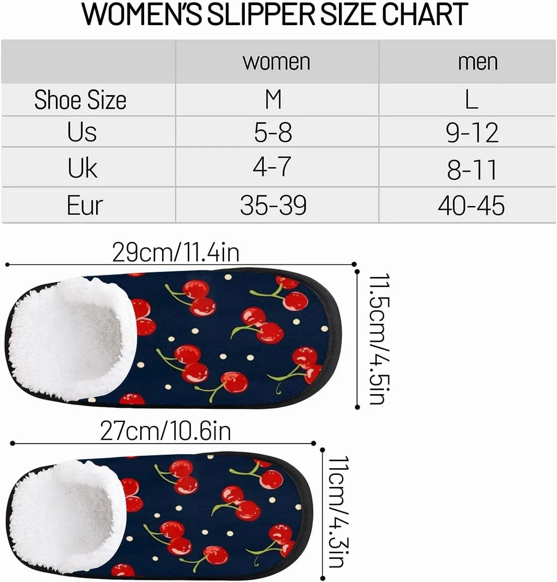 House Slippers for Women Men Cozy Slippers with Non-slip Sole Indoor House Shoes Warm Plush Slippers for Home Bedroom Travel