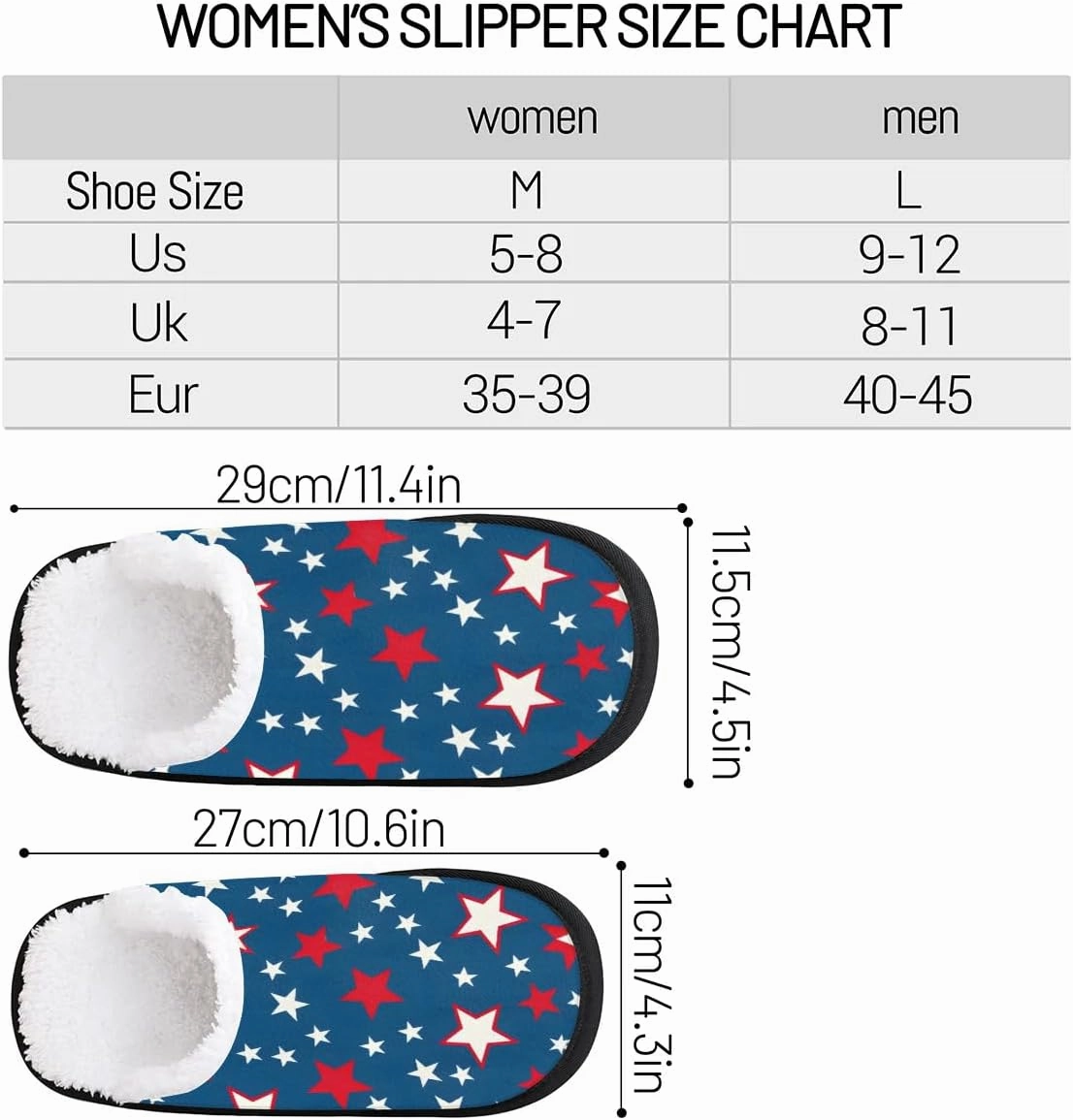 House Slippers for Women Men Cozy Slippers with Non-slip Sole Indoor House Shoes Warm Plush Slippers for Home Bedroom Travel