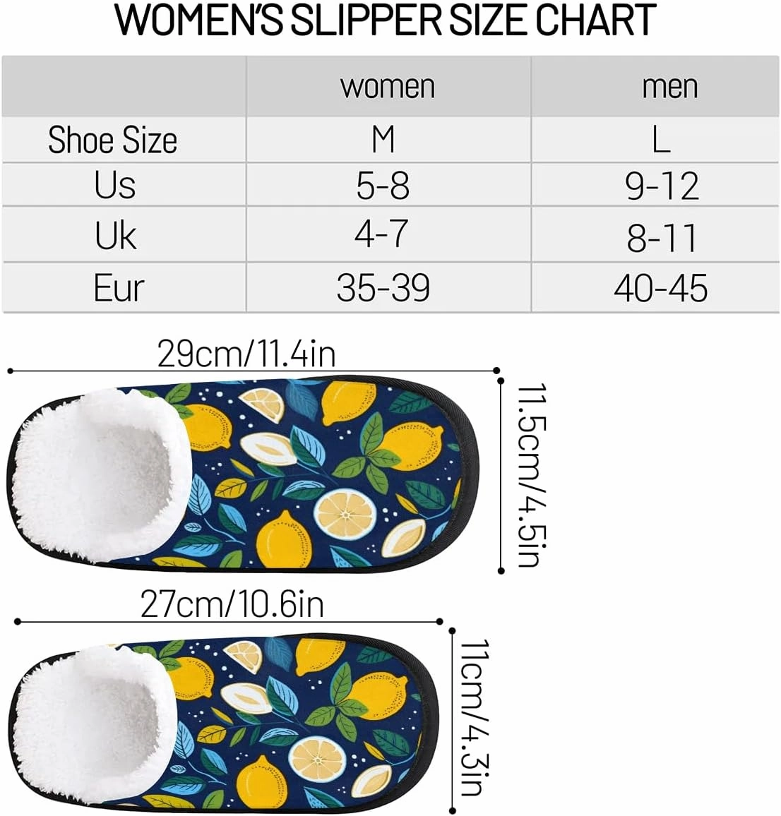 House Slippers for Women Men Cozy Slippers with Non-slip Sole Indoor House Shoes Warm Plush Slippers for Home Bedroom Travel