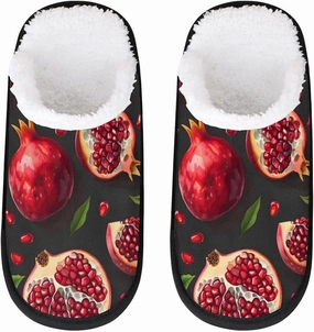 House Slippers for Women Men Cozy Slippers with Non-slip Sole Indoor House Shoes Warm Plush Slippers for Home Bedroom Travel