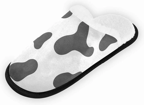 House Slippers for Women Non Slip Travel Slippers Soft Plush Home Shoes for Bedroom Hotel Spa