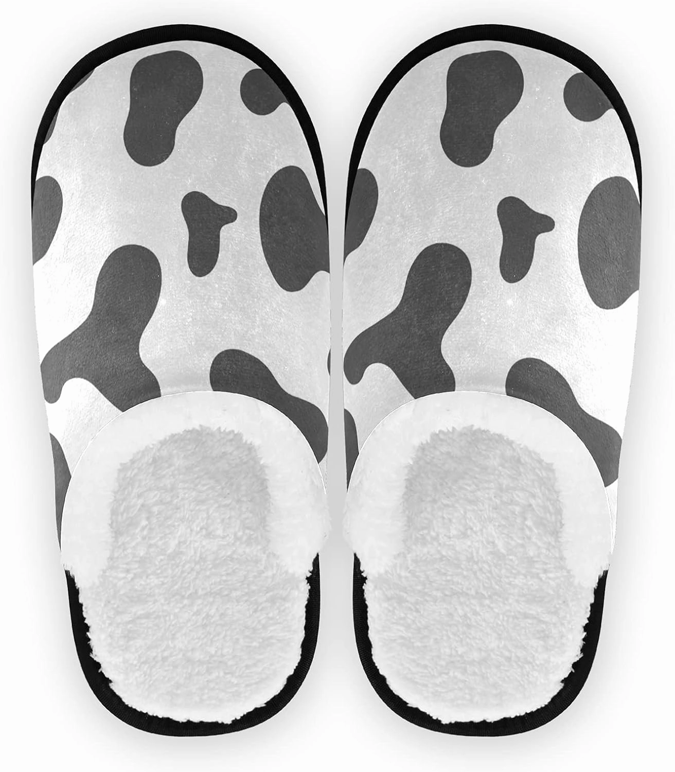 House Slippers for Women Non Slip Travel Slippers Soft Plush Home Shoes for Bedroom Hotel Spa