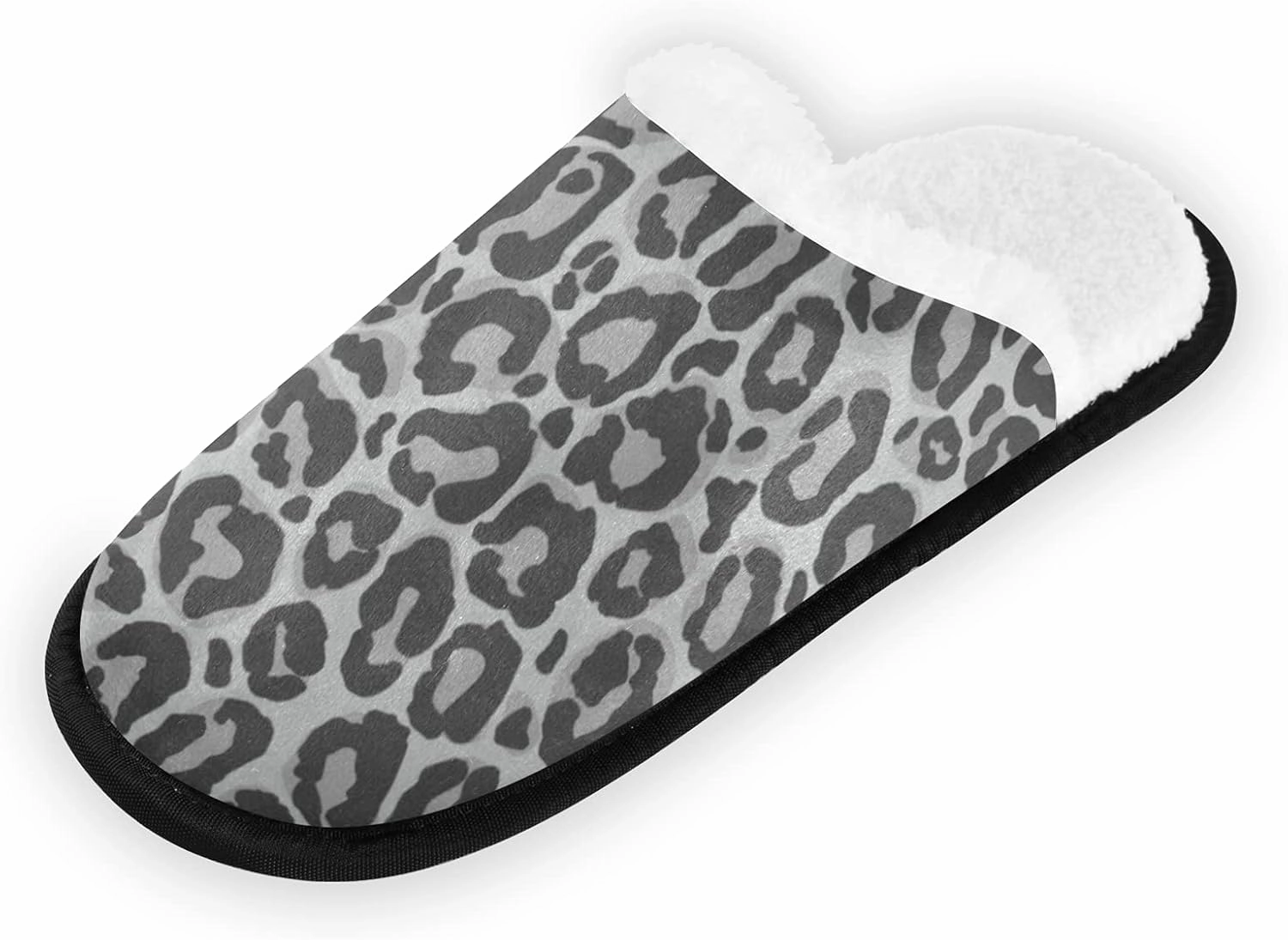 House Slippers for Women Non Slip Travel Slippers Soft Plush Home Shoes for Bedroom Hotel Spa