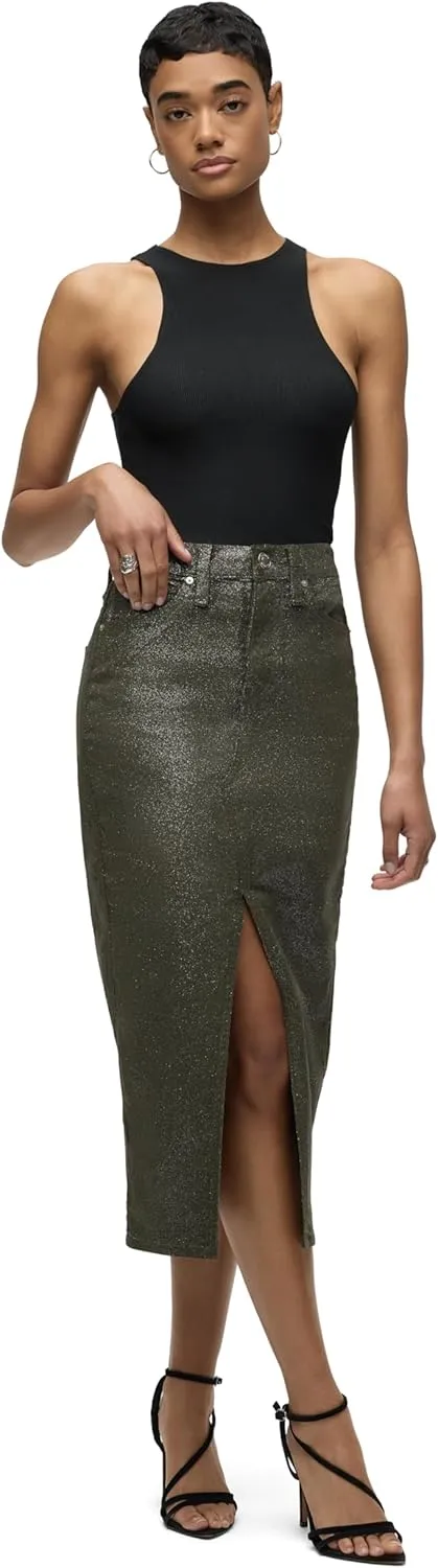 HUDSON Women's Reconstructed Skirt