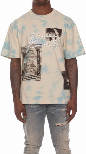 Icecream Billionaire Boys Club Clothing Men T-Shirt Dine and Dash SS Knit Oversized FIT