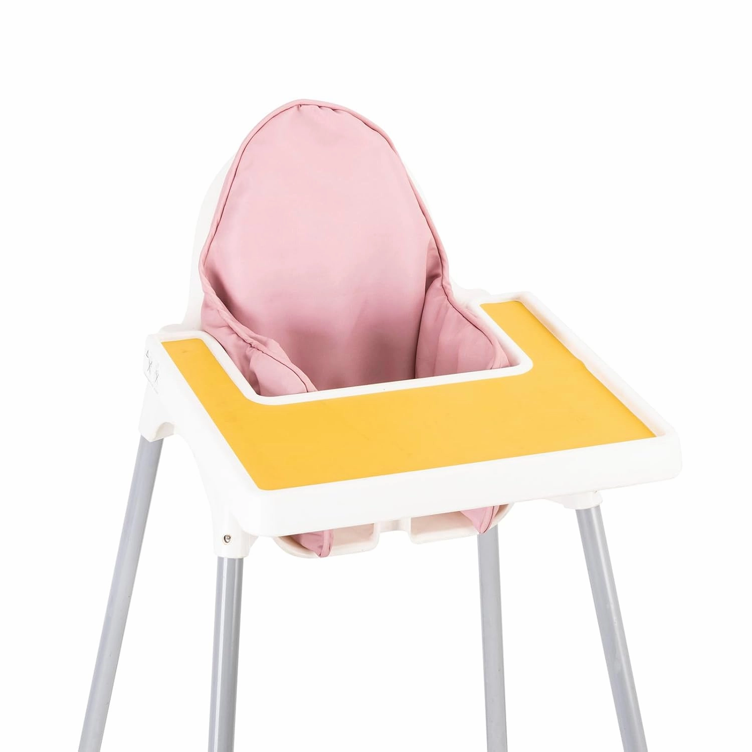 Inflatable Supporting Cushion for IKEA High Chair, Baby High Chair Cover with Inflatable Cushion Insert (Coral)