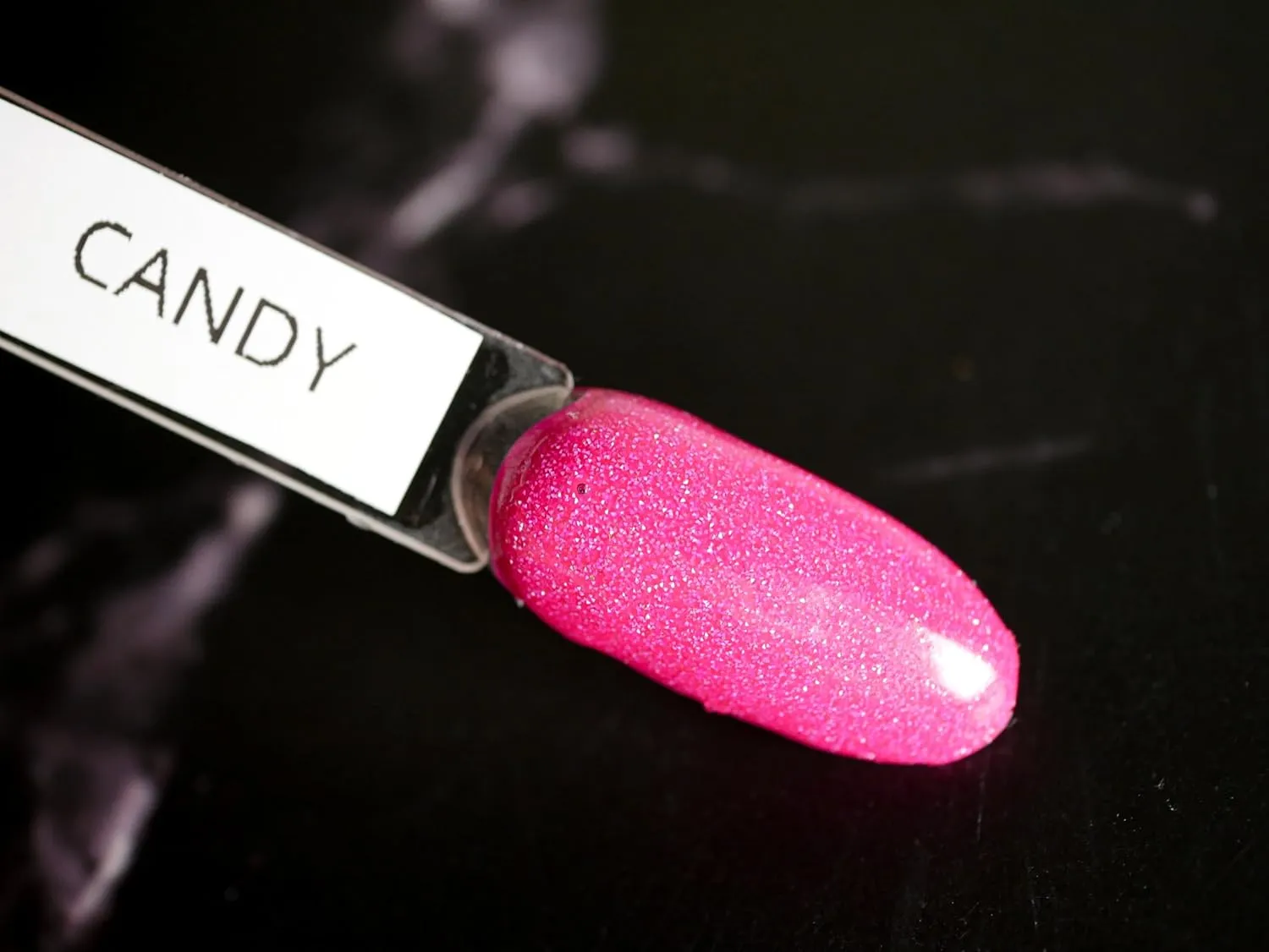 IN.HYPE Rubber Base Gel - Light-Reflective/Flash Shimmer. Soak off. UV/LED Curable (Starburst Pink)