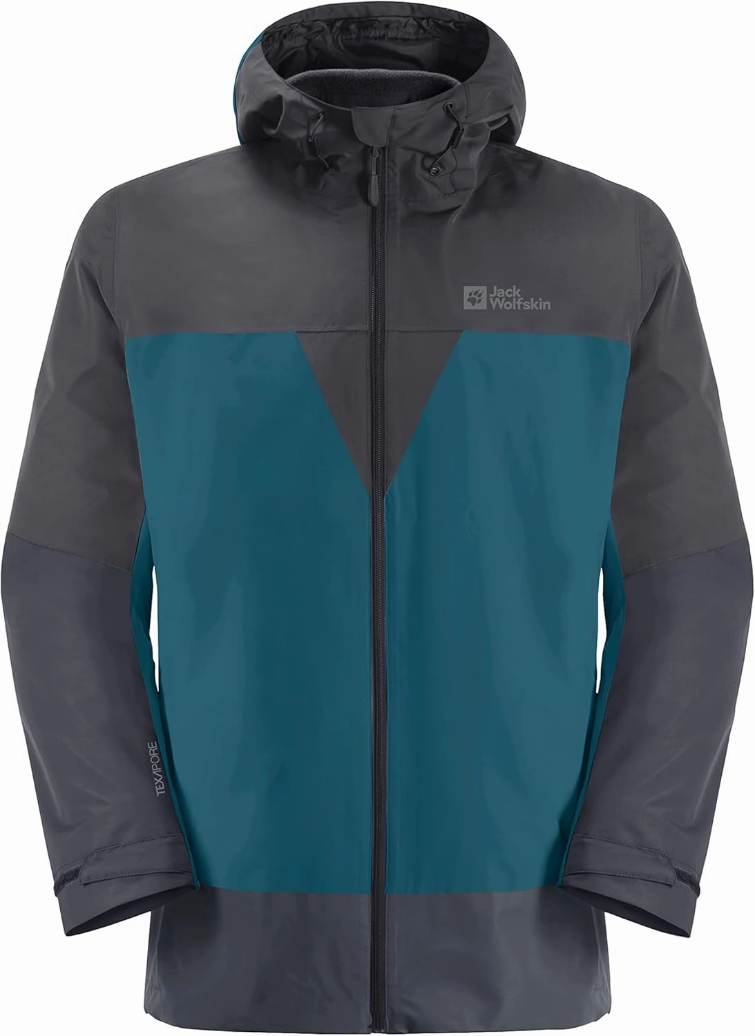 Jack Wolfskin Men's DNA Tundra 3 In 1 Jacket, Blue Coral, S, Blue Coral, S, Blue Coral, Small