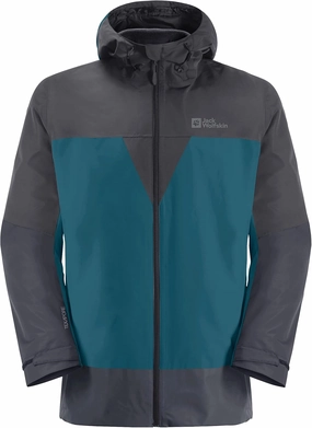 Jack Wolfskin Men's DNA Tundra 3 In 1 Jacket, Blue Coral, S, Blue Coral, S, Blue Coral, Small