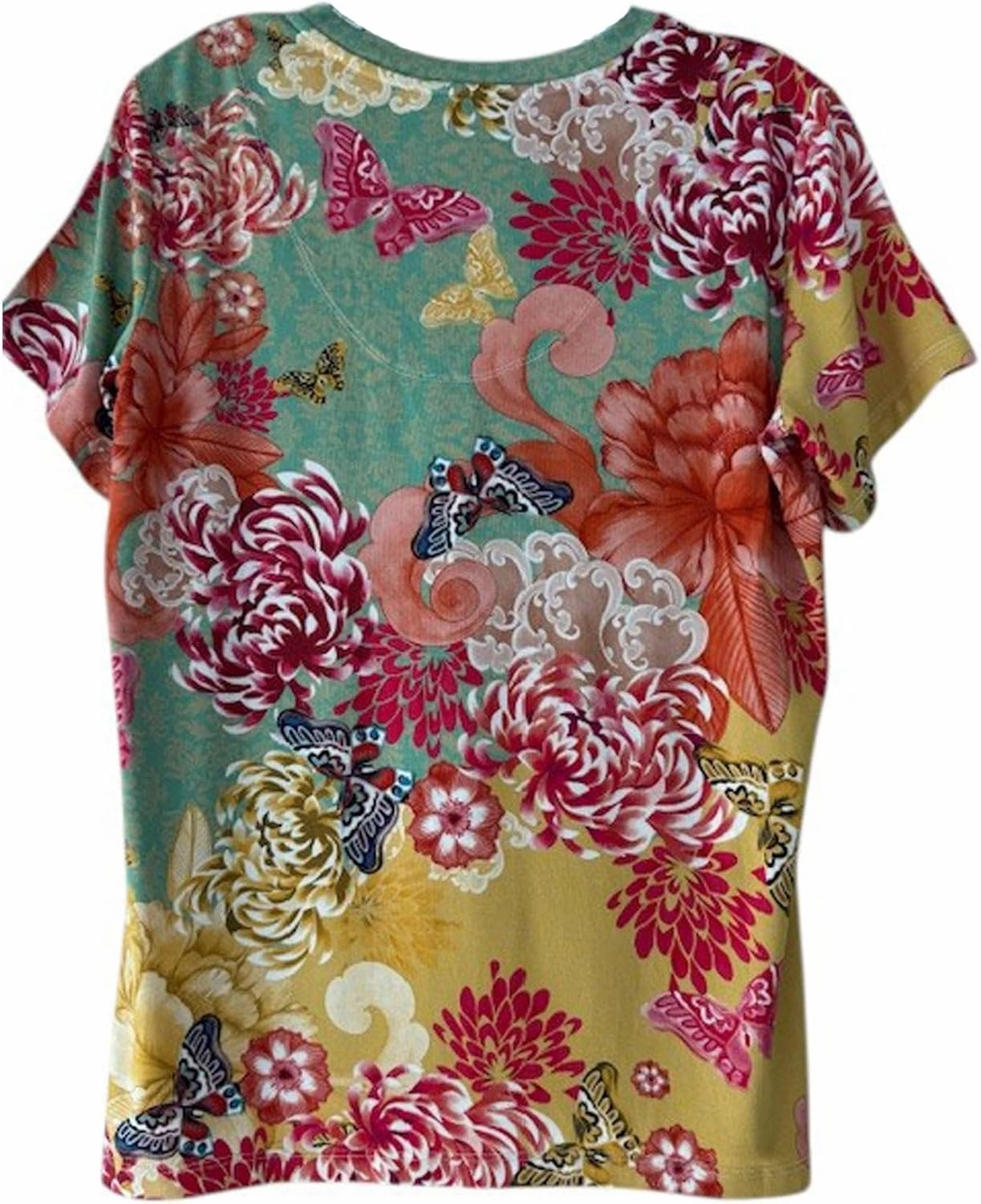 Johnny Was Women's The Janie Favorite Short Sleeve V-Neck Tee-Charli
