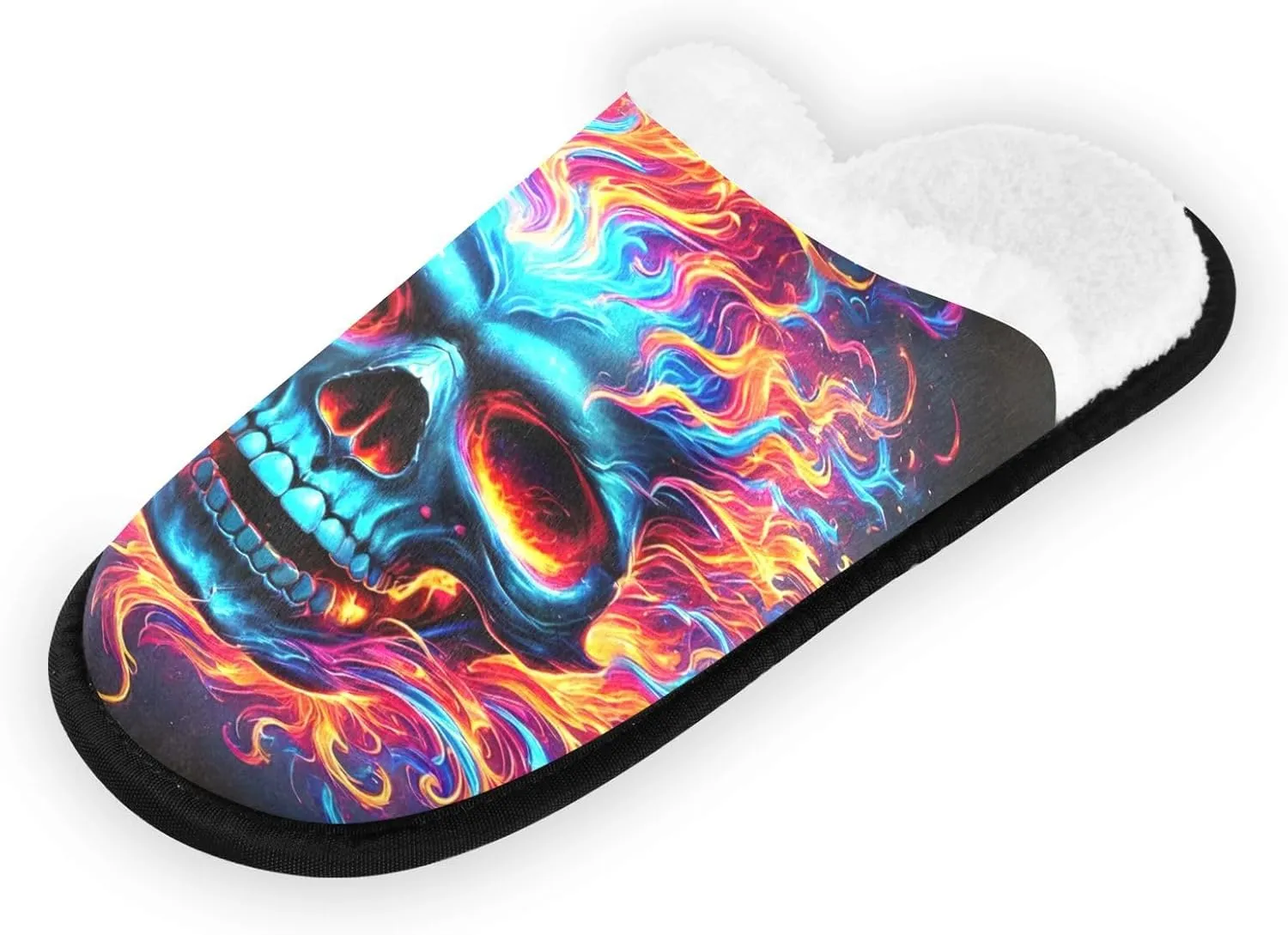 Joisal Tie Dye Dragonflies Portable Women’s Slippers, Womens House Shoes, Travel Slippers for Airplane 35-45