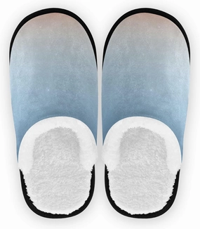 Joisal Tie Dye Dragonflies Portable Women’s Slippers, Womens House Shoes, Travel Slippers for Airplane 35-45