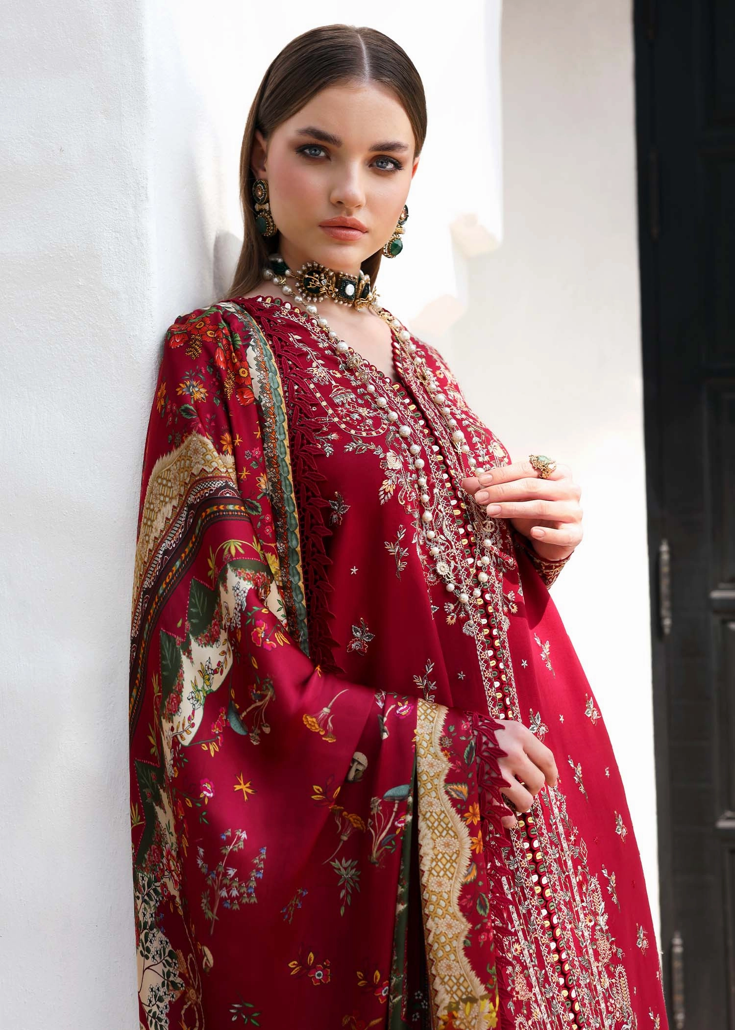 Kanwal Malik Elysia Luxury Lawn – Marina