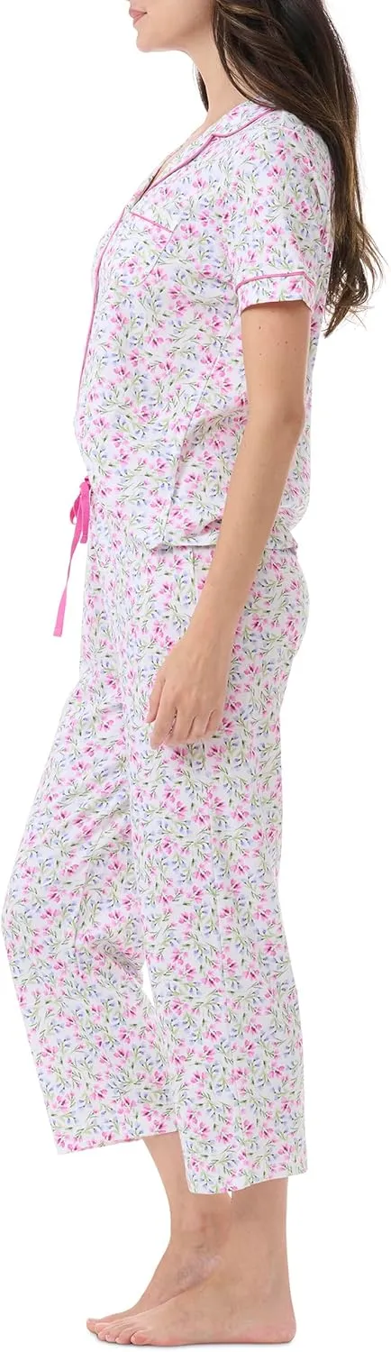 Karen Neuburger Women's 2pc Capri Gf Pj Set