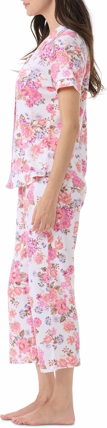 Karen Neuburger Women's 2pc Capri Gf Pj Set