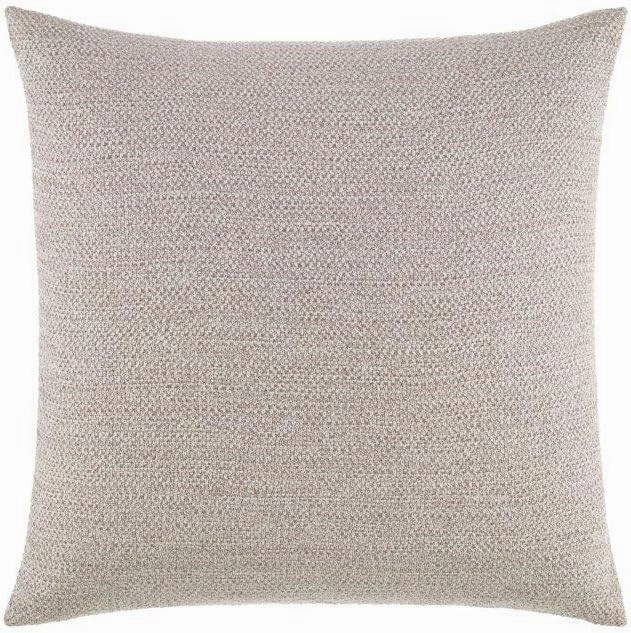 Kenneth Cole New York Kcny Essentials Beige 16" X 16" Decorative Pillow Knit Throw Pillow, Linen ASH