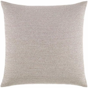 Kenneth Cole New York Kcny Essentials Beige 16" X 16" Decorative Pillow Knit Throw Pillow, Linen ASH