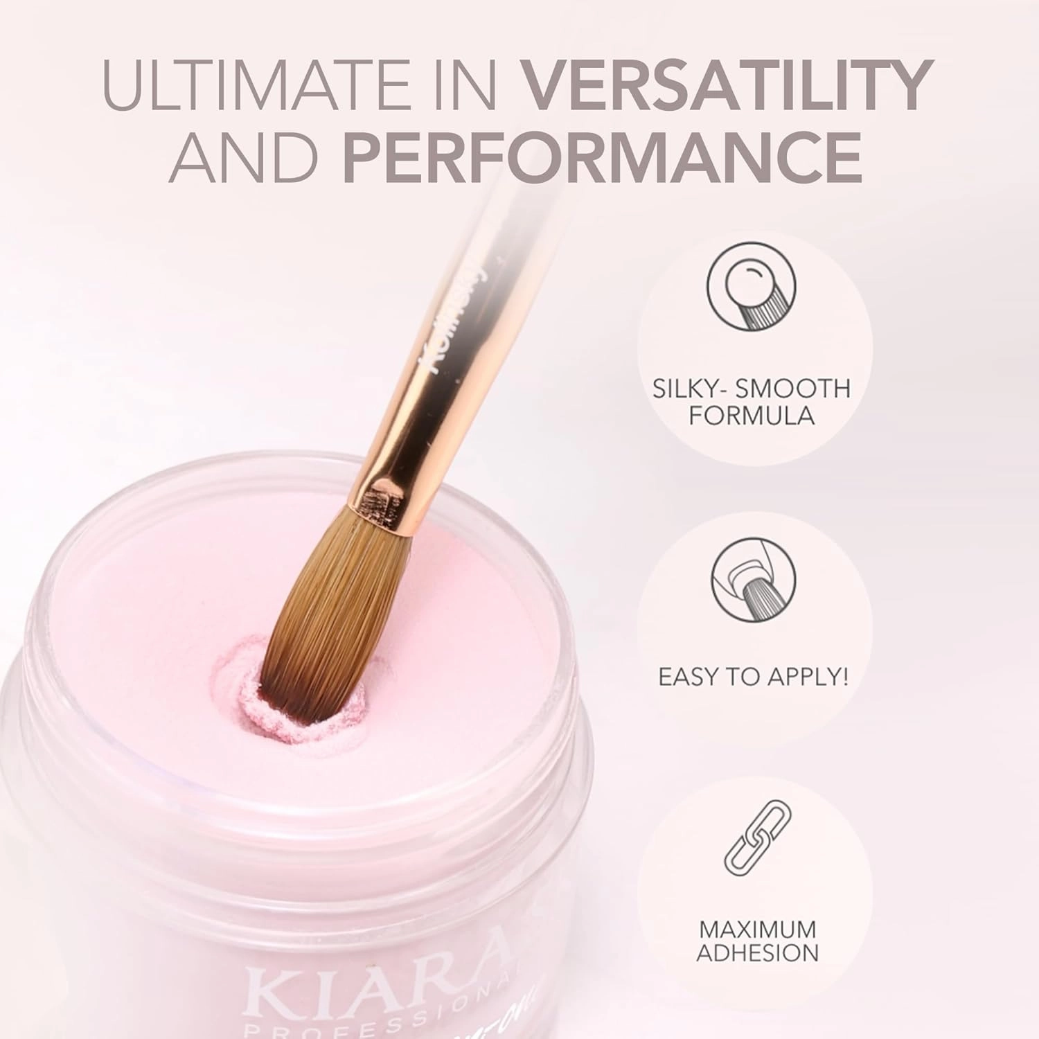 Kiara Sky All-In-One Acrylic Nail Powder | Multi-Use Dip & Acrylic Powder | Sculpting, Overlay & Dipping 2 oz, Pretty Things