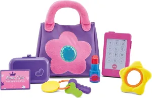 Kidoozie My First Purse - Pretend Play Purse with Wallet, Credit Card, Lipstick, Mirror, and More for Ages 2 . Kids Will Love Pretending to be Grown-ups!
