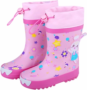 Kids Rain Boots Unisex Children Waterproof Rubber Boots Dinosaur Toddler Rain Shoes Non Slip For Girls Rain Boots Boys