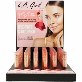 L.A. Girl Sheer Tint - Lip Balm - Wholesale Display 36 Units (GPD525)
