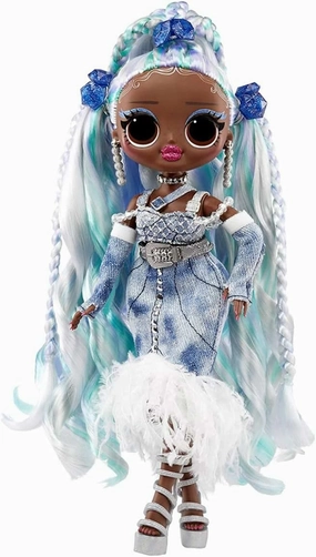 L.O.L. Surprise! OMG Fashion Show Hair Edition Lady Braids 10" Fashion Doll w/Magic Mousse, Transforming Hair, Including Stylish Accessories, Holiday Toy Playset for Kids Ages 4 5 6  & Collectors
