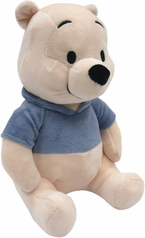 Lambs & Ivy Disney Baby Forever Pooh Bear Plush, Beige/Blue