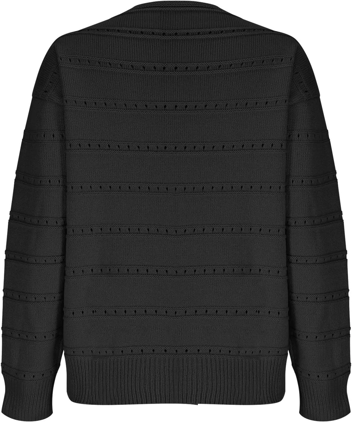 Lastesso Fall Sweaters for Women 2024 Lightweight Soft Long Sleeve Sweater Breathable Knitted Long Sleeve Slouchy Clothes