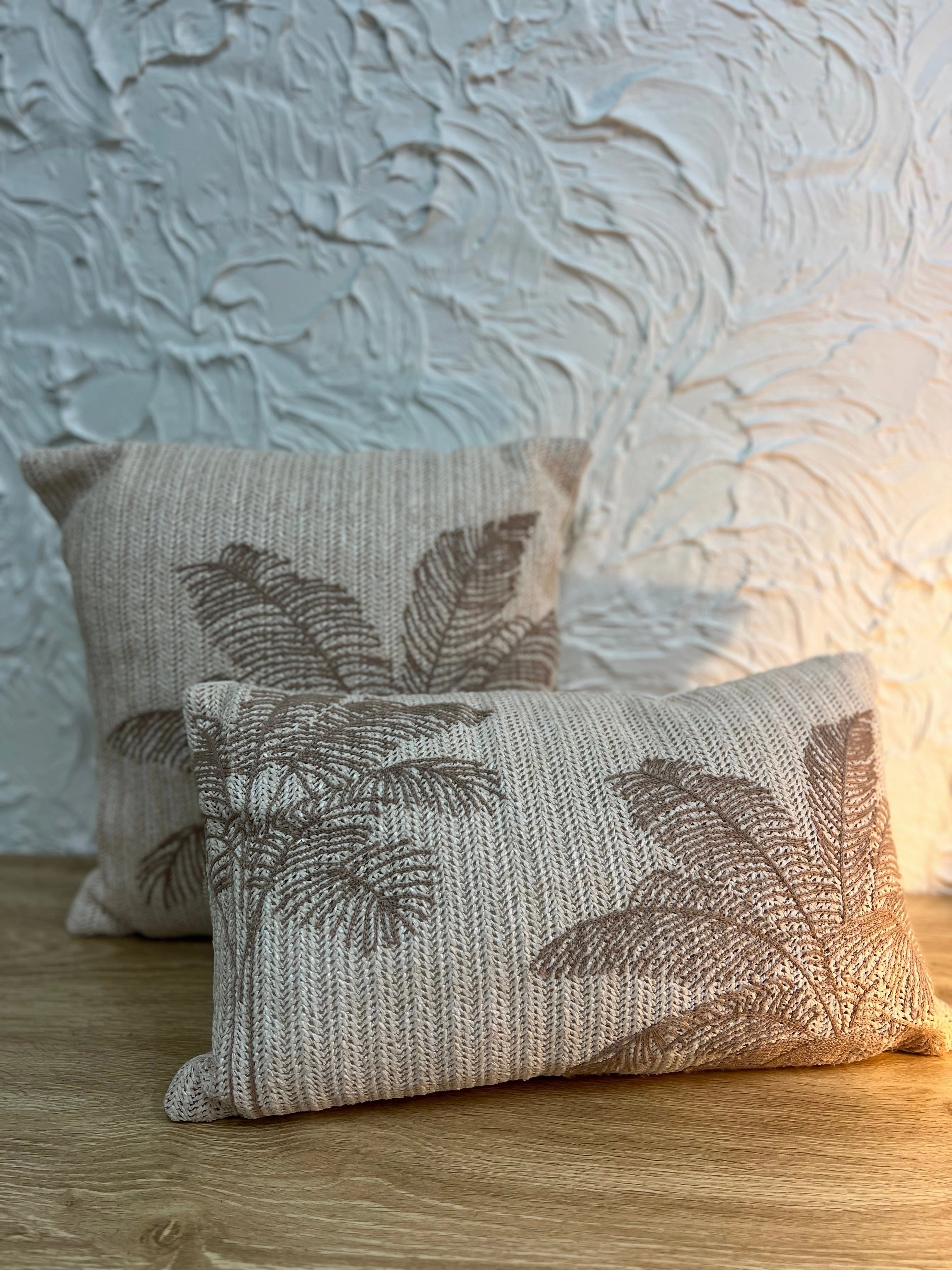 Lathan Palm Cushion 50 x 30 cm