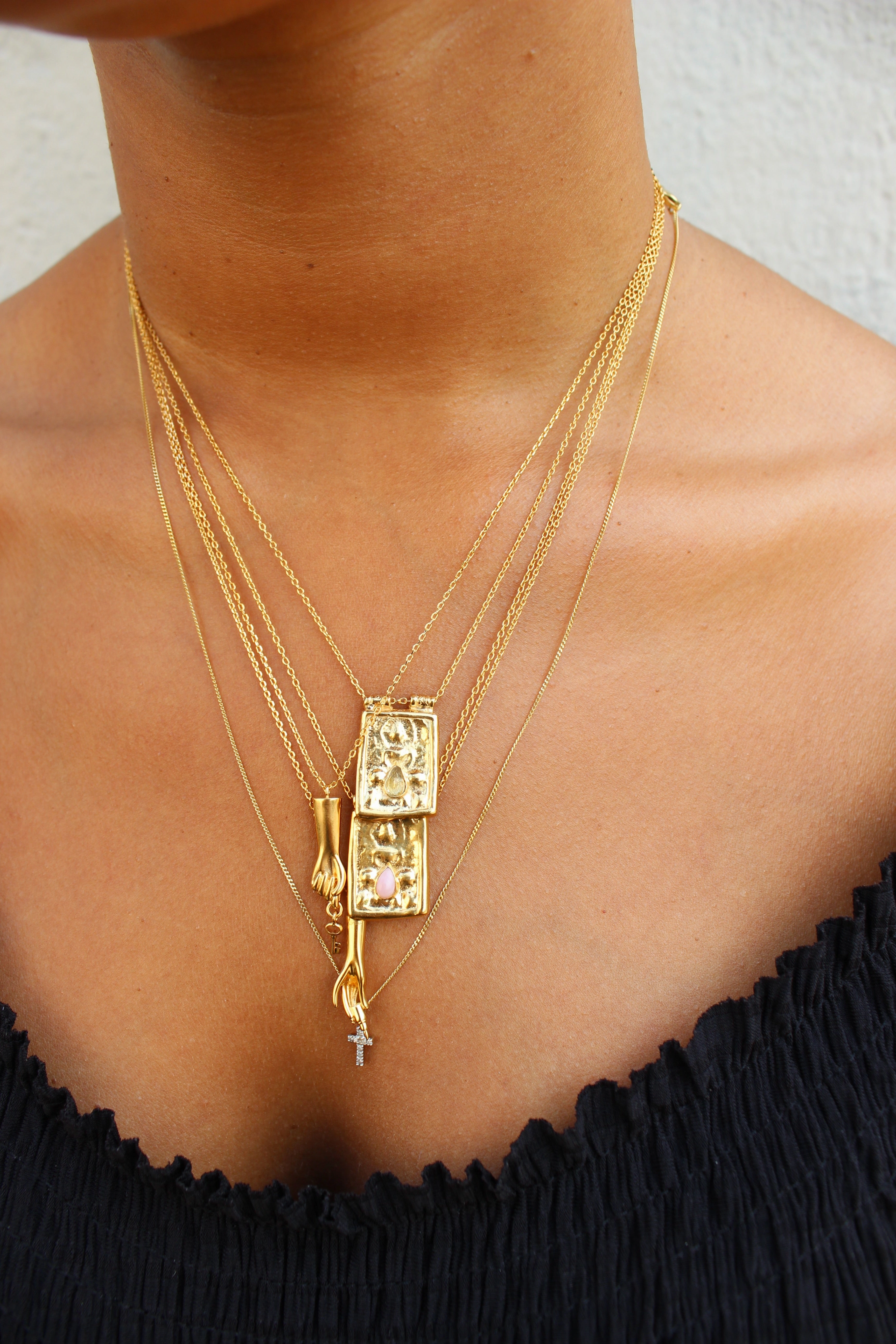 Lipstick Necklace