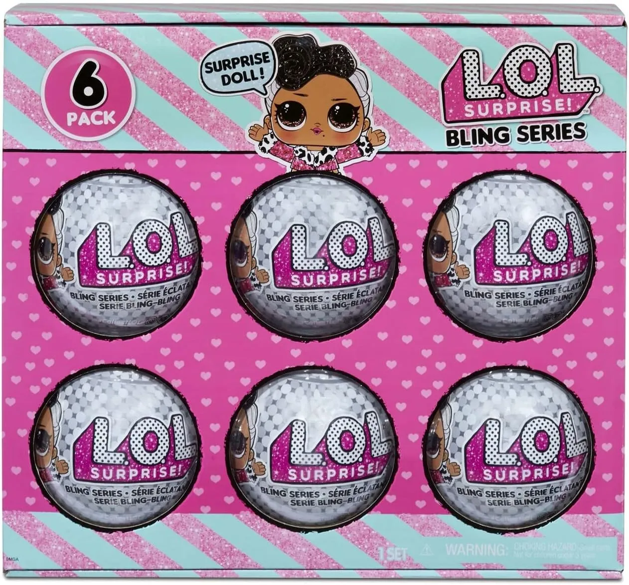 LOL Surprise Bling Series Mystery 6-Pack