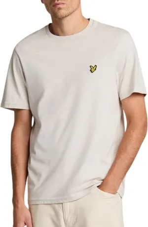 Lyle & Scott Men's Plain T-Shirt, Beige, M