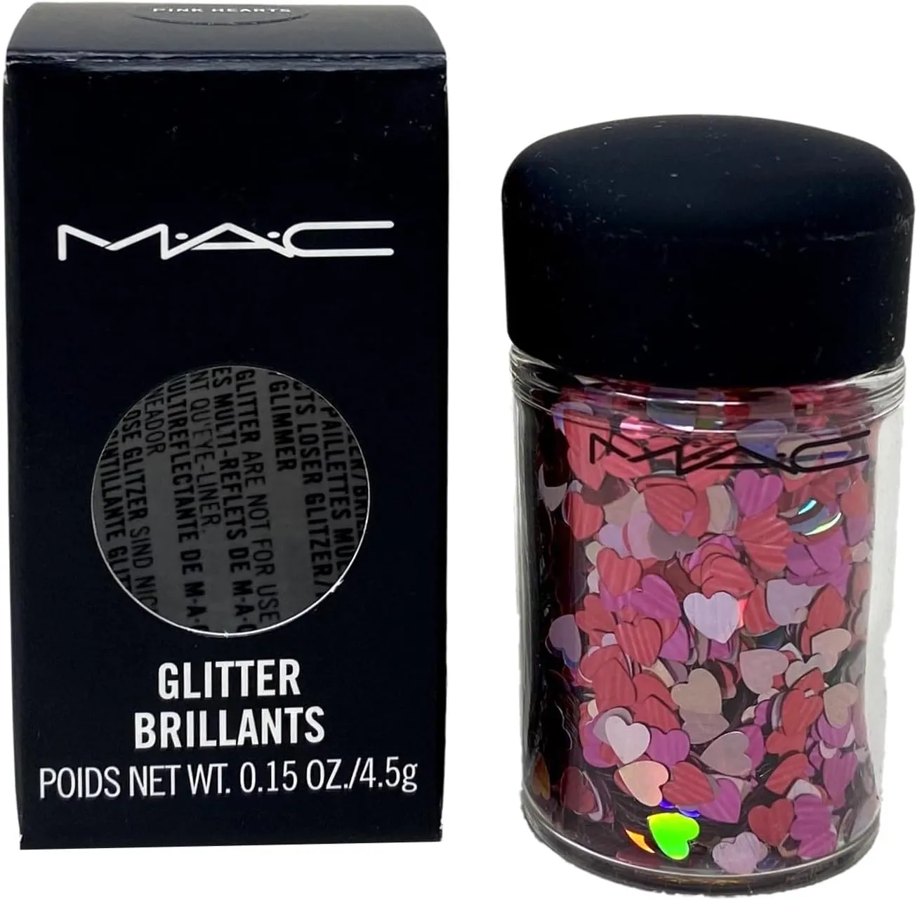 M.A.C Glitter Brillants - Pink Hearts