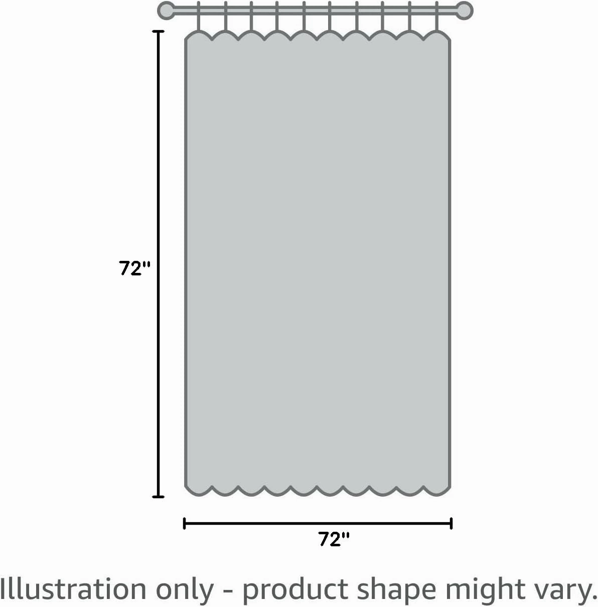 Madison Park Dawn Cotton Fabric Shower Curtain Pintucked, Paisley Design Machine Washable Shabby Chic Modern Home Bathroom Décor Bathtub Privacy Screen, 72 in x 72 in, Coral