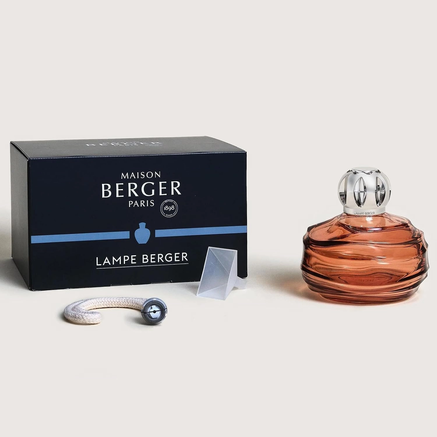 MAISON BERGER - Lampe Berger Model Echo - Home Fragrance Lamp Diffuser - Air Freshener (Coral)