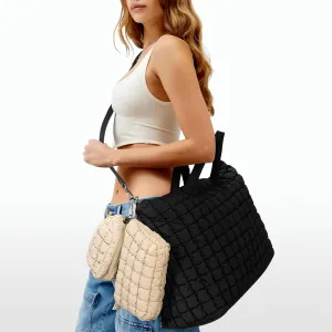 makeup bag beige weekender bag beige