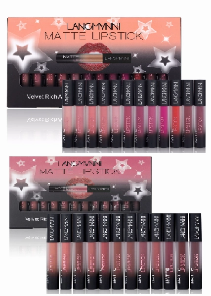Makeup 12pcs / lot matte Lipstick Waterproof